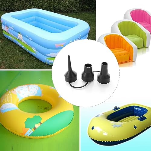 3-in-1 Air Pump Replacement Nozzles for Inflatables