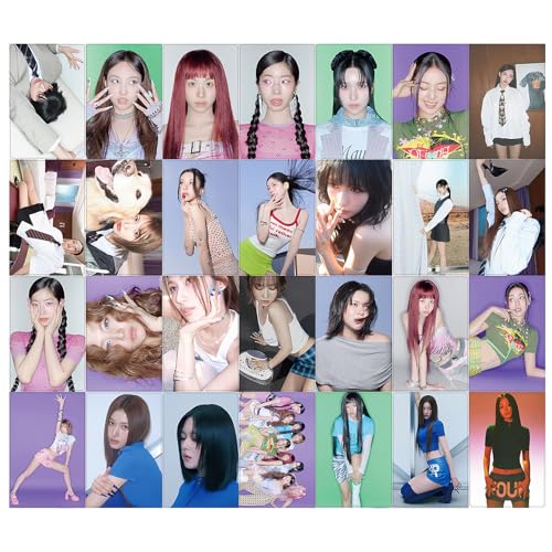 55-Piece Photo Card Set - Collectible Music Group Portrait Cards