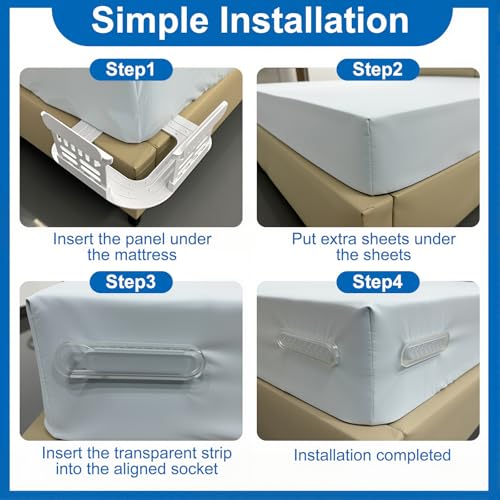 Heavy Duty Bed Sheet Holders - 4 Pack Non-Slip Fitted Sheet Clips