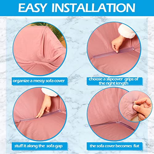 Couch Slipcover Tuck Grips & Bed Skirt Pins - 55 Pieces