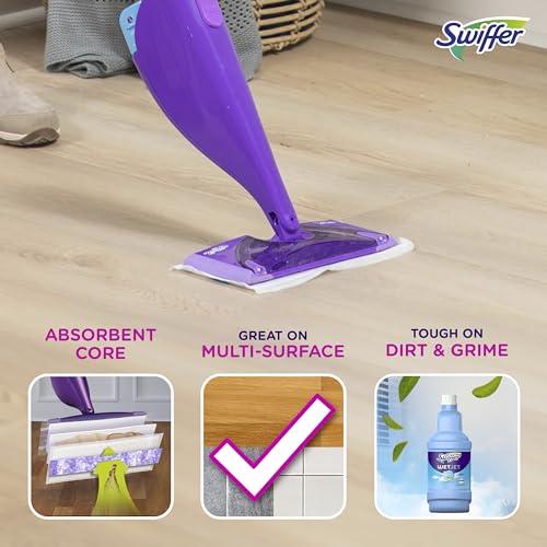 Swiffer WetJet Hardwood Floor Mopping Pad Refills, 24 Count