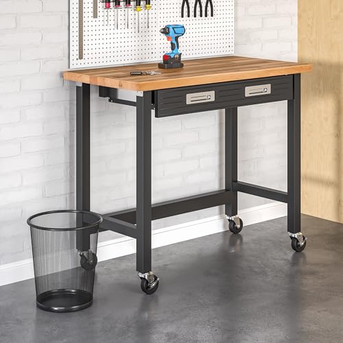 6-Gallon Round Steel Mesh Trash Can (2-Pack) - Black Office Wastebasket