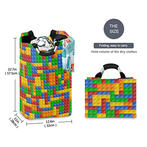 Collapsible Waterproof Laundry Hamper - Large Oxford Fabric Storage Bin