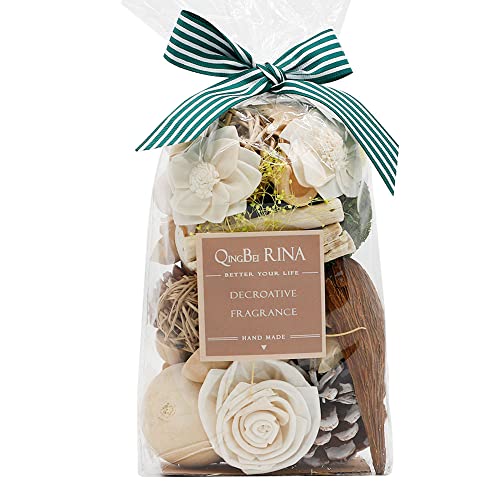 Jasmine Scented Potpourri Bowl Filler, 12oz Natural Dried Botanical Blend
