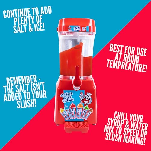Fizz Creations ICEE Slushie Machine - Makes 34 fl oz, Officially Licensed
