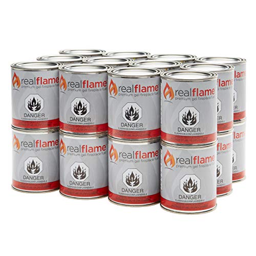 Gel Fuel Cans 13 Oz 24-Pack Isopropyl Alcohol for Fireplaces