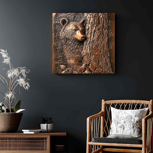 Premium Copper Wall Art Panel - Handmade Decorative Metal Decor