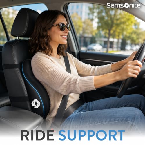 Ergonomic Memory Foam Lumbar Support Pillow for Back Pain Relief
