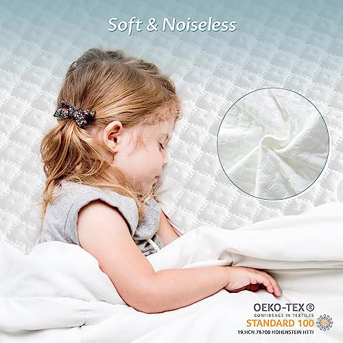 Queen Size Zippered Mattress Protector - Waterproof & Noiseless