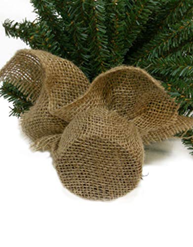 12-Inch Miniature Artificial Pine Christmas Tree with Burlap Base
