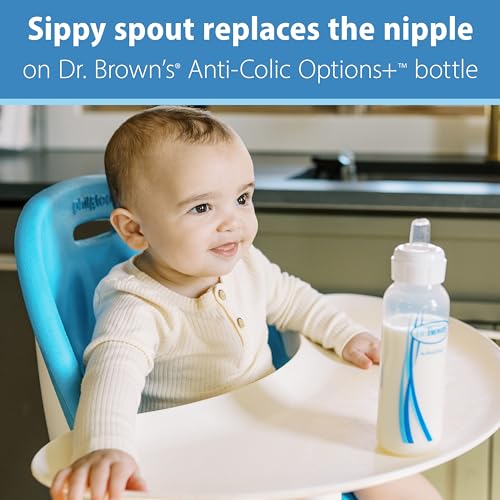 Silicone Baby Bottle Sippy Spouts 4-Pack for Narrow Bottles
