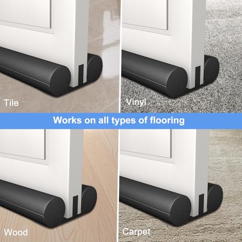 Self-Adhesive Under Door Draft Stopper - Weather Stripping Seal (36")