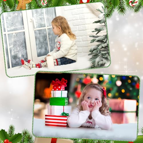 12-Pcs Christmas Fake Snow Blanket 30in x 8ft Winter Village Decoration