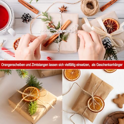 Orange Cinnamon Stovetop Potpourri Simmer Pot Kit - Natural Home Fragrance