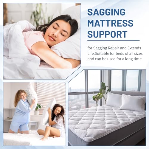 High-Density Foam Mattress Sagging Corrector Pad, 47x25 Inch Bed Support