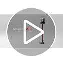 CHEBIO Cordless Stick Vacuum Cleaner, 45kPa Lightweight Rechargeable