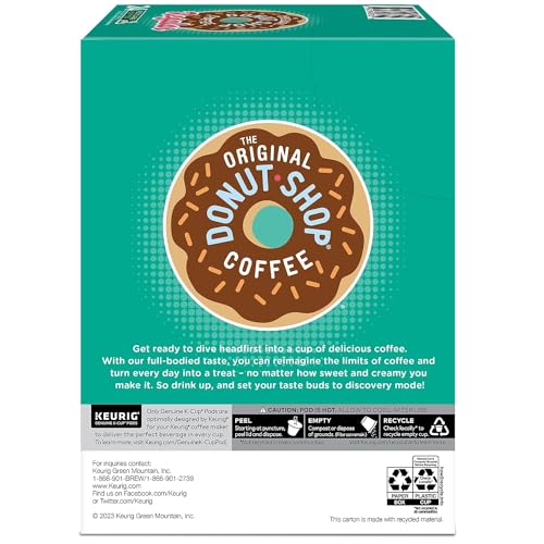 The Original Donut Shop Medium Roast Coffee Keurig K-Cup Pods 96 Count