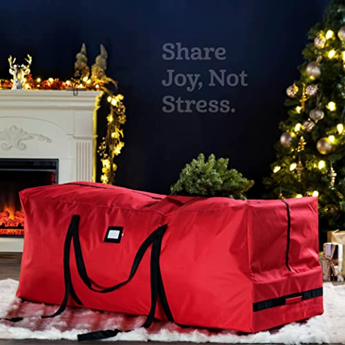 Rolling Christmas Tree Storage Bag for 7.5 Ft Trees with Wheels