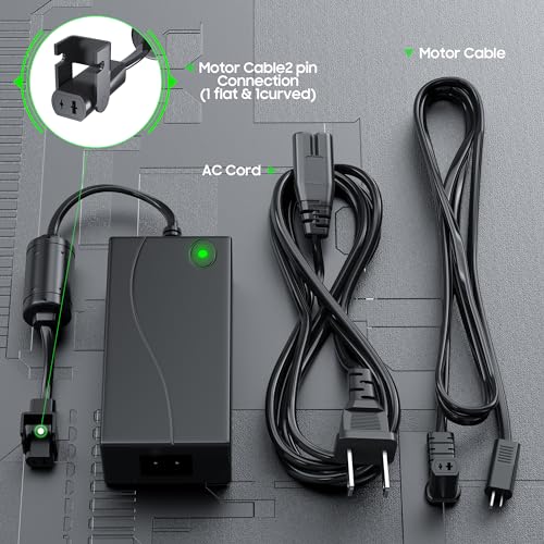 Universal 29V 2A Power Recliner Adapter & Replacement Cable for Lift Chairs