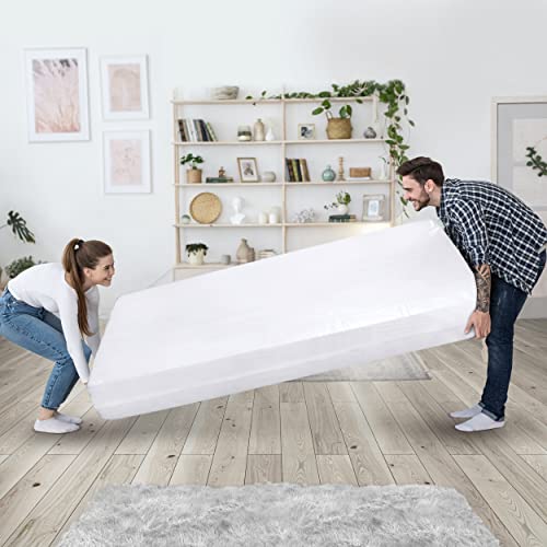 Utopia Home Queen Mattress Bag for Moving & Storage - 2 Mil Plastic Cover