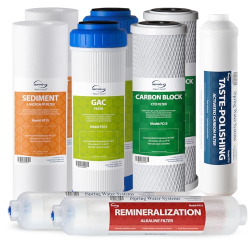 1-Year Reverse Osmosis Replacement Filter Pack with Alkaline Remineralization