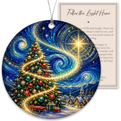 DuduCraft Xmas Tree 2 Ornament 2026 Follow the Light Home holiday keepsake