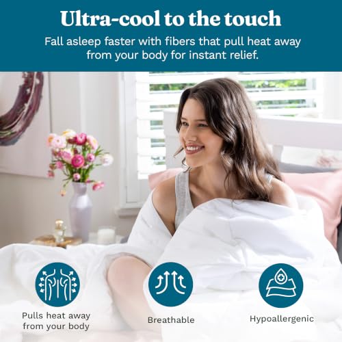 Bamboo Comforter Twin XL - 100% Viscose, Breathable, Hypoallergenic