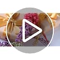 Mini Dried Flower Bouquets, Natural Small Wildflower Bundles for DIY Crafts