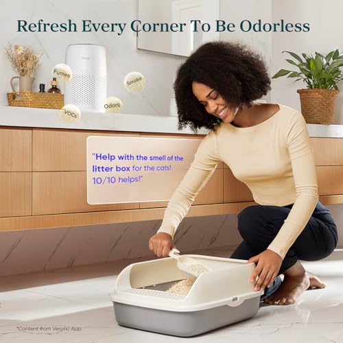 Levoit Core Mini-P Air Purifier for Bedroom, Pets & Home with Aromatherapy