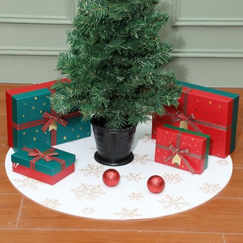 30-Inch Silicone Christmas Tree Stand Mat - Non-Slip Floor Protector Pad