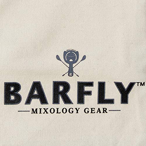 Barfly Lewis Canvas Ice Bag 1.3x24.2x29.6cm - Durable Barware Accessory