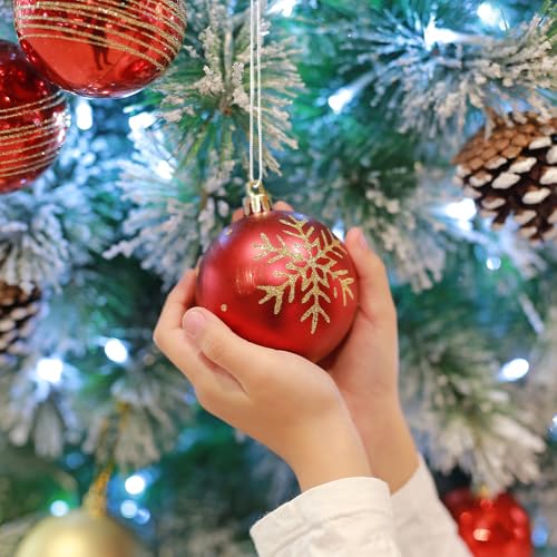 SythorYang 200Pcs White Christmas Ornament Hangers with Snap Fastener – 7.87in Skin Opt Cord