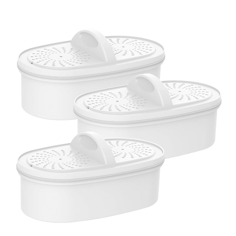 Replacement for All Waterdrop Pitcher and Dispenser Filtration Systems, Fits Waterdrop WD-PF-01A Plus, Reduces Lead, PFAS, PFOA/PFOS, Chlorine, Last Up to 200 Gallons (Pack of 3), AQUA CREST