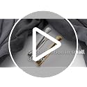 Black Stainless Steel Mini Sugar Cube Tongs for Tea & Coffee Service