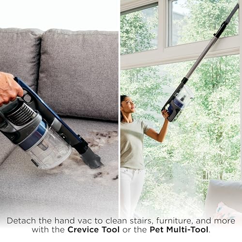 Shark Pet Cordless Stick Vacuum IX141 Grey with HyperVelocity Suction