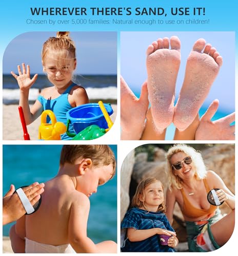 Beach Sand Remover Mitt – Effortless Sand Removal for Towels and Gear
