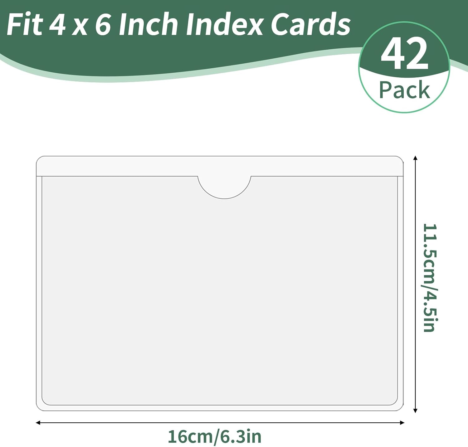 NIUBIER Storage Bin Labels - 42 Pack Clear Adhesive Pockets | Removable Tote Stickers for Easy Packing