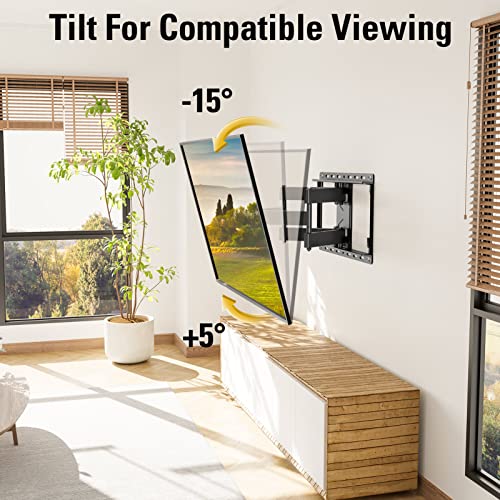 Mounting Dream Full Motion TV Wall Mount for 32-70 Inch TVs up to 99lbs