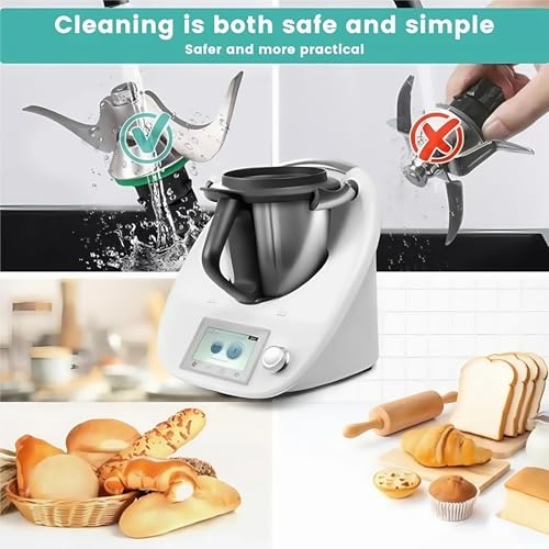 Stainless Steel Dough Mixer Blade for Food Processor Kitchen Appliances