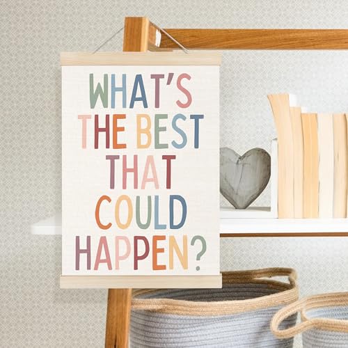 Welshower Boho Positive Affirmations Wall Art 12x16 Framed Print