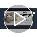Wooden Storage Chest with Drawer, 39-Inch Entryway Bench with Safety Hinge