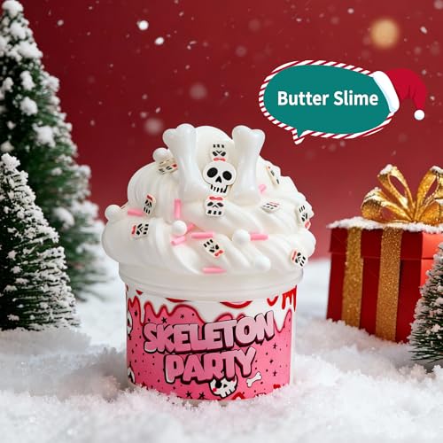 Halloween Slime Advent Calendar - 24-Day DIY Countdown Kit with Toys