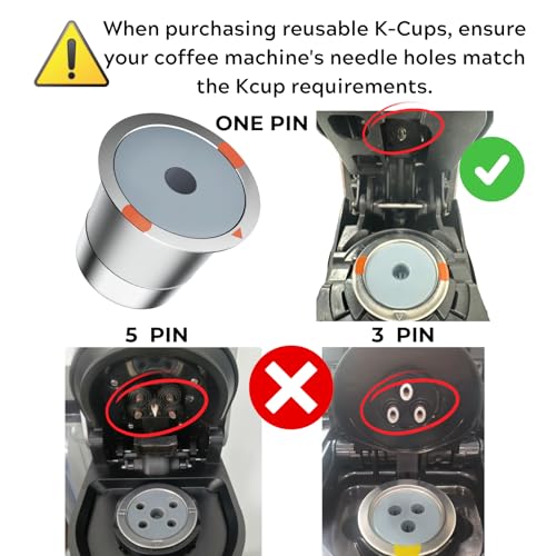 Reusable Stainless Steel K-Cup Coffee Pods - Universal Fit (2-Pack)