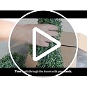 3ft Artificial Boxwood Spiral Topiary Trees - Set of 2 Faux Plants