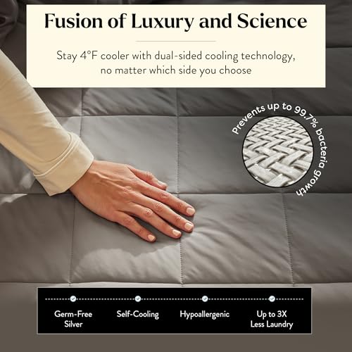 Cool-to-Touch King Size Comforter – Breathable, Lightweight Bedding for Hot Sleepers