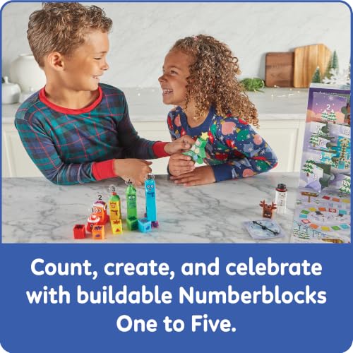MathLink Cubes Advent Calendar - 24 Days Christmas Countdown Playset
