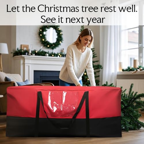 Extra Large Christmas Tree Storage Bag 10 Ft 600D Oxford Waterproof