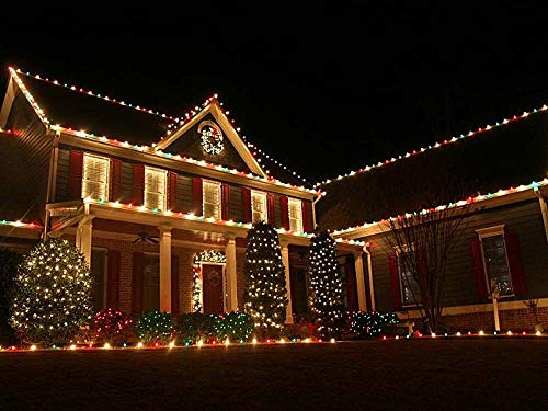 Novelty Lights 100 ft C9 Multicolor Ceramic Christmas String Light Set