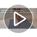 Hargiis Non-Slip Bathtub Mat, 24x16 Beige Loofah Shower & Foot Scrubber Mat