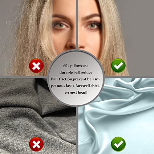Mulberry Silk Pillowcase for Hair and Skin - Soft Cooling Standard 20x26